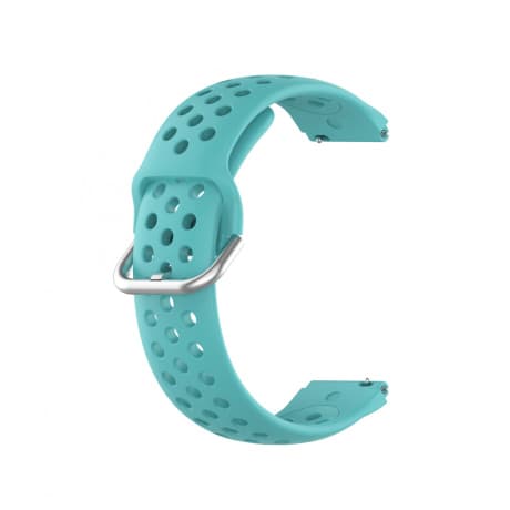 BStrap Silicone Dots remienok na Garmin Venu 2S, teal (SGA007C0602)
