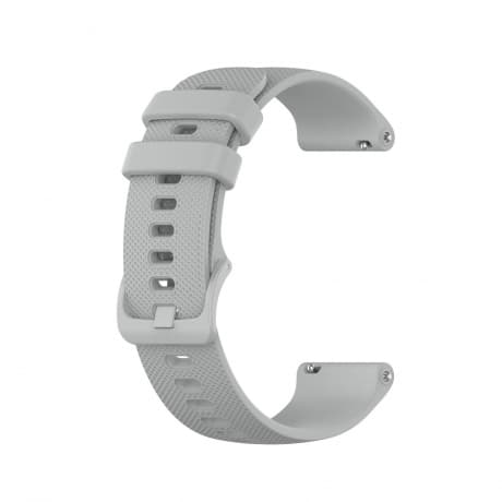 BStrap Silicone Land remienok na Garmin Vivoactive 4s, gray (SGA008C03) 1
