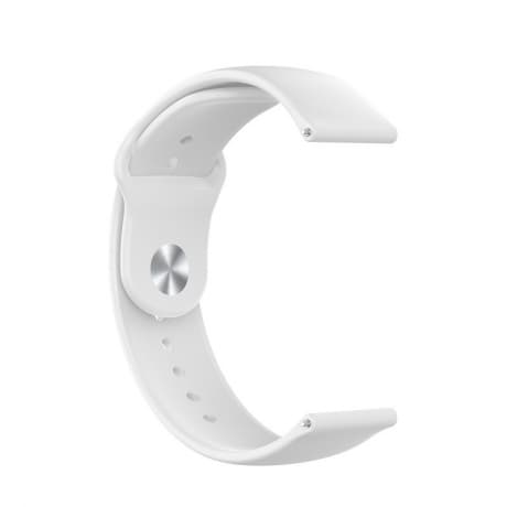 BStrap Silicone remienok na Garmin Vivoactive 4s, white (SGA009C02) 1