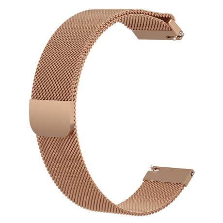 BStrap Milanese remienok na Garmin Vivoactive 4s, rose gold (SGA010C04)