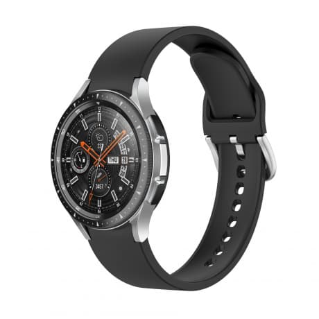Bstrap Silicone remienok na Samsung Galaxy Watch 4 / 5 / 5 Pro / 6, black (SSG017C01) 1