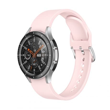 Bstrap Silicone remienok na Samsung Galaxy Watch 4 / 5 / 5 Pro / 6, sand pink (SSG017C05) 1