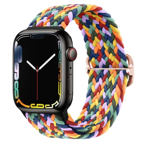 BStrap Elastic Nylon remienok na Apple Watch 38/40/41mm, colorful (SAP013C08) 1