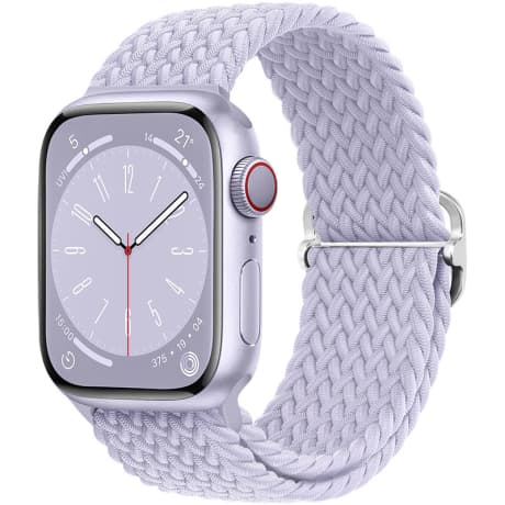 BStrap Elastic Nylon remienok na Apple Watch 38/40/41mm, misty purple (SAP013C27) 1