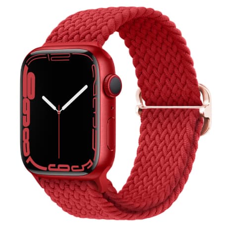 BStrap Elastic Nylon remienok na Apple Watch 42/44/45mm, red (SAP013C33) 1