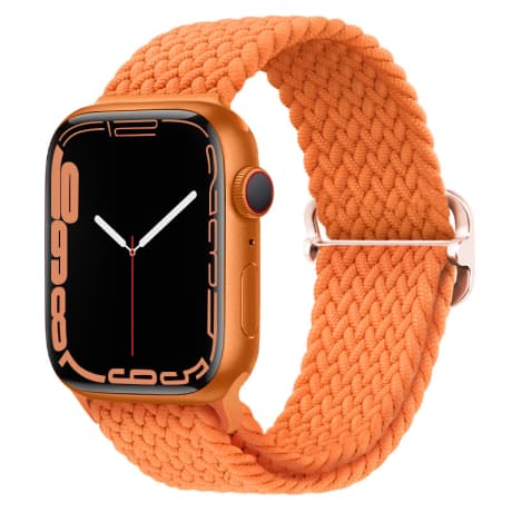 BStrap Elastic Nylon remienok na Apple Watch 42/44/45mm, orange (SAP013C38) 1