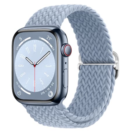 BStrap Elastic Nylon remienok na Apple Watch 42/44/45mm, rock cyan (SAP013C51) 1