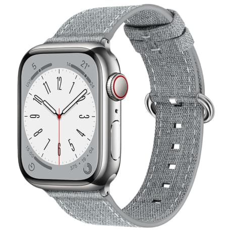 BStrap Denim remienok na Apple Watch 38/40/41mm, gray (SAP015C02) 1