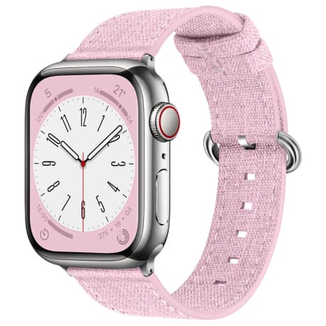 BStrap Denim remienok na Apple Watch 42/44/45mm, pink (SAP015C15) 1