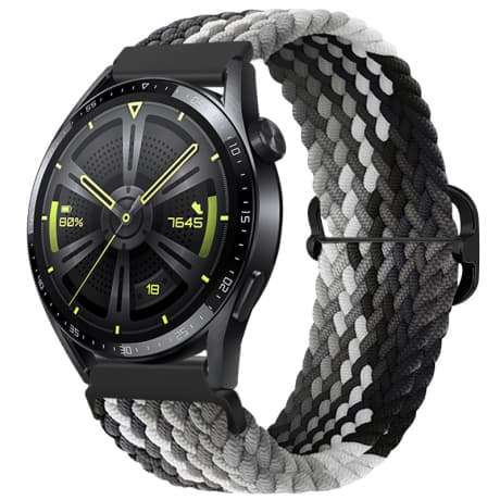 BStrap Elastic Nylon remienok na Garmin Vivoactive 3, black qiao (SSG024C0806) 1