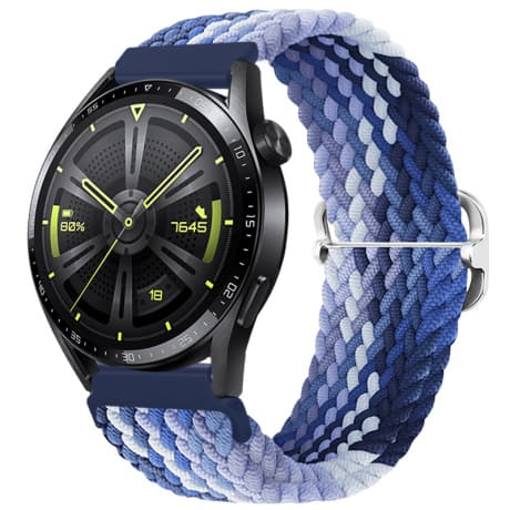 BStrap Elastic Nylon remienok na Xiaomi Amazfit GTR Mini, blueberry 1