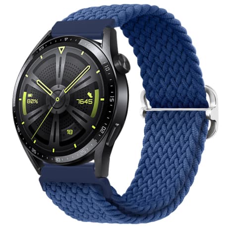 BStrap Elastic Nylon remienok na Xiaomi Watch S1 Active, cold blue (SSG025C0311) 1