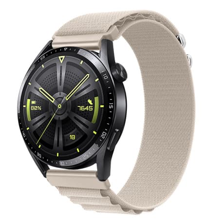 BStrap Nylon Loop remienok na Xiaomi Amazfit GTR Mini, starlight 1