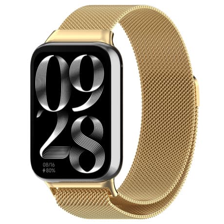 BStrap Milanese remienok na Xiaomi Mi Band 8 Pro, gold 1