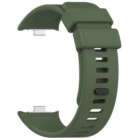 BStrap Silicone remienok na Xiaomi Redmi Watch 4, dark green 1