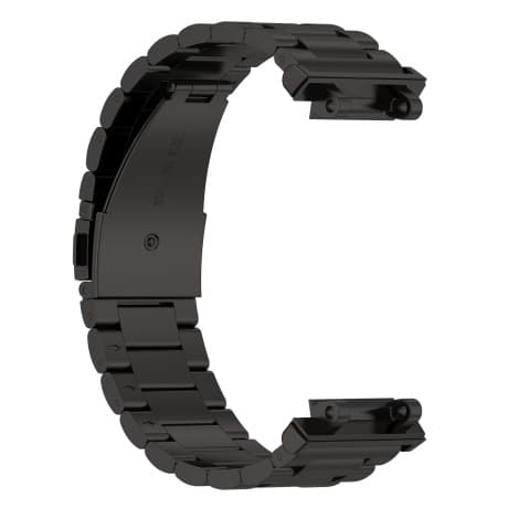 BStrap Stainless Steel remienok na Xiaomi Amazfit Active Edge, black 1