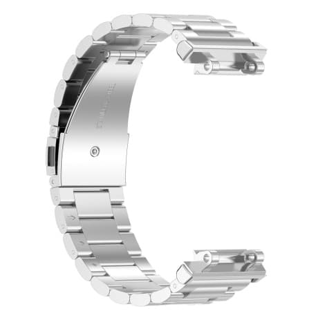 BStrap Stainless Steel remienok na Xiaomi Amazfit Active Edge, silver 1