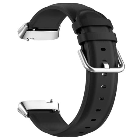 BStrap Leather remienok na Xiaomi Redmi Watch 3 Active / Lite, black 1