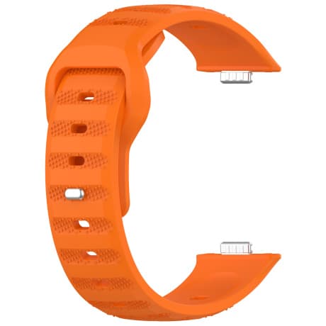 BStrap Silicone remienok na Huawei Watch Fit 3, orange 1