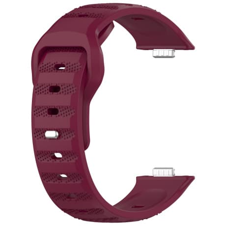 BStrap Silicone remienok na Huawei Watch Fit 3, wine red 1