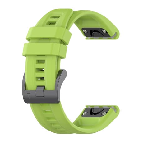 BStrap Silicone Carson remienok na Garmin Fenix 5x / 5x Plus / 6x / 6x Pro / 7x / 8 51mm, fruit green 1