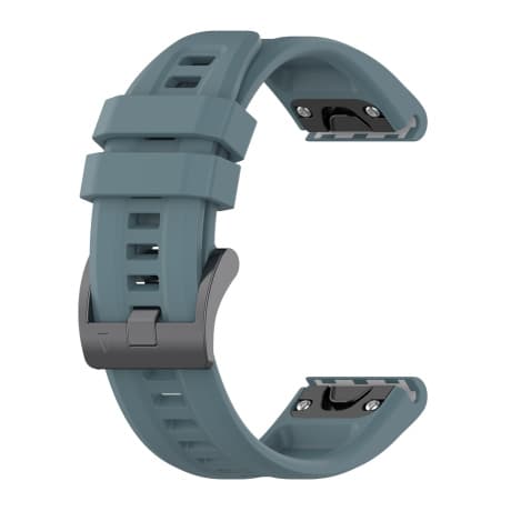 BStrap Silicone Carson remienok na Garmin Fenix 5 / 6 / 6 Pro / 7 / 8 / E 47mm, blue 1