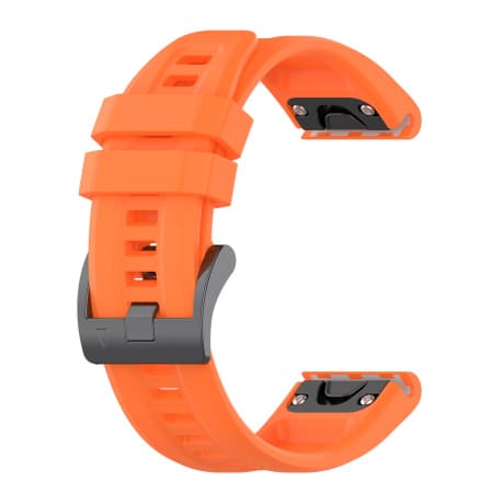 BStrap Silicone Carson remienok na Garmin Fenix 5s / 5s Plus / 6s / 6s Pro / 7s / 8 43mm, orange 1