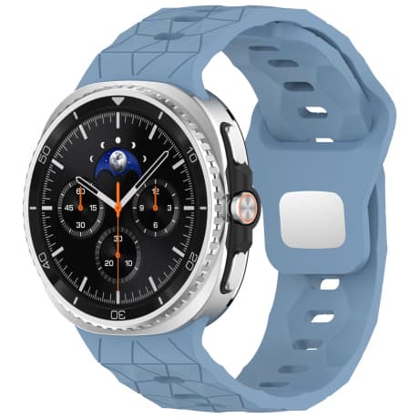 BStrap Silicone Grid remienok na Samsung Galaxy Watch 8, blue