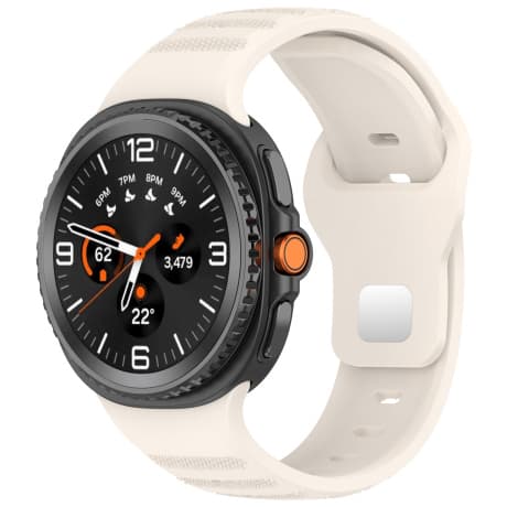 BStrap Silicone Dotline remienok na Samsung Galaxy Watch 8, starlight