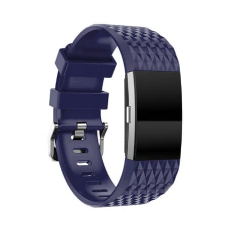 BStrap Silicone Diamond (Small) remienok na Fitbit Charge 2, blue (SFI002C17) 1