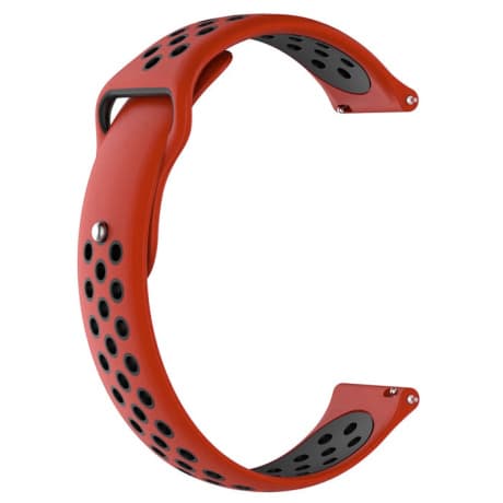 BStrap Silicone Sport remienok na Xiaomi Amazfit GTR Mini, red/black 1