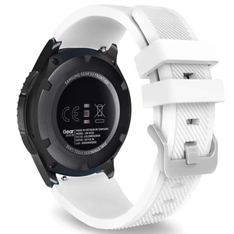 BStrap Silicone Sport remienok na Xiaomi Watch S1 Active, white (SSG006C2212) 1