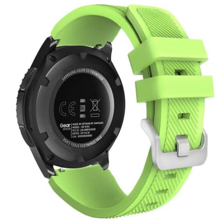 BStrap Silicone Sport remienok na Garmin Vivoactive 4, green (SSG006C0905) 1
