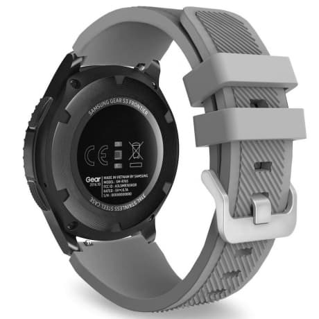 BStrap Silicone Sport remienok na Garmin Venu 2, gray (SSG006C0809) 1