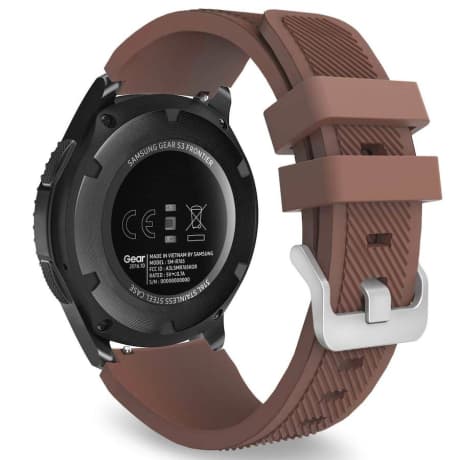 BStrap Silicone Sport remienok na Xiaomi Watch S1 Active, brown (SSG006C0412) 1