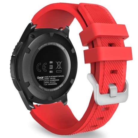 BStrap Silicone Sport remienok na Garmin Venu 2, red (SSG006C1809) 1