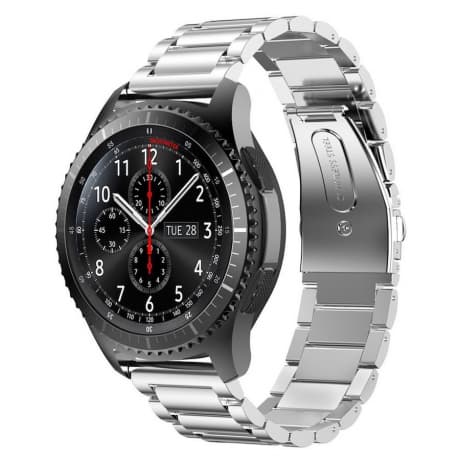 BStrap Stainless Steel remienok na Garmin Vivoactive 4, silver (SSG007C0405) 1