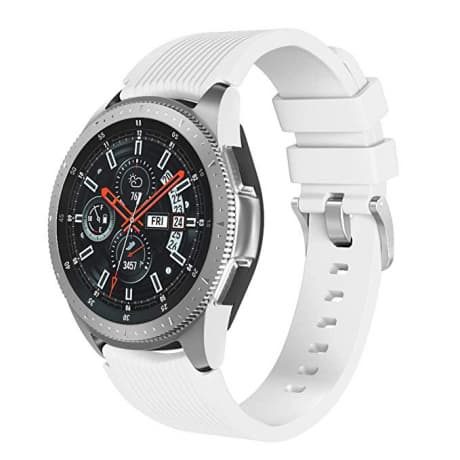 BStrap Silicone Davis remienok na Garmin Venu 2, white (SSG008C0810) 1