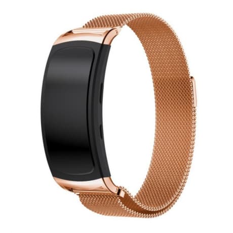BStrap Milanese remienok na Samsung Gear Fit 2, rose gold (SSG004C03) 1