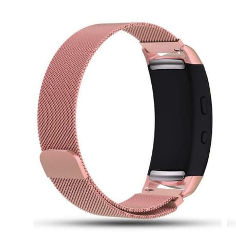 BStrap Milanese remienok na Samsung Gear Fit 2, rose pink (SSG004C04) 1