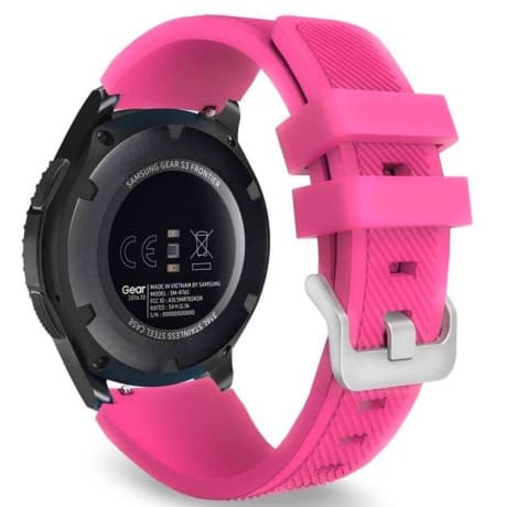 BStrap Silicone Sport remienok na Samsung Gear S3, pink (SSG006C16) 1
