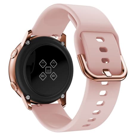 BStrap Silicone V2 remienok na Garmin Vivoactive 5, sand pink 1