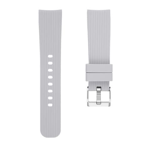 BStrap Silicone Line (Large) remienok na Garmin Vivoactive 5, gray 1