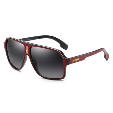 DUBERY Alpine 2 slnečné okuliare, Black Red / Gray (GDB001C02) 1