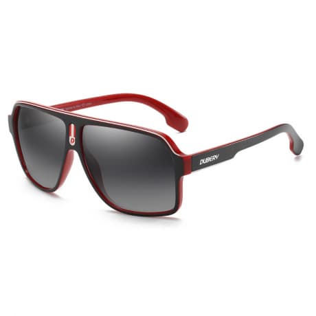 DUBERY Alpine 4 slnečné okuliare, Red Black / Gray (GDB001C04) 1