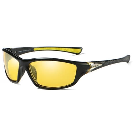 DUBERY George 3 slnečné okuliare, Black & Silver / Yellow (GDB005C03) 1