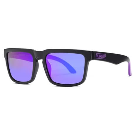 DUBERY Greenfield 7 slnečné okuliare, Purple & Black / Deep Blue (GDB008C07) 1