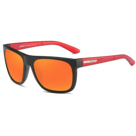DUBERY Newton 5 slnečné okuliare, Black & Red / Orange (GDB010C05) 1