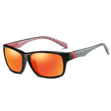 DUBERY Revere 4 slnečné okuliare, Black / Red (GDB011C04) 1