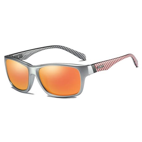 DUBERY Revere 8 slnečné okuliare, Silver / Orange (GDB011C08) 1